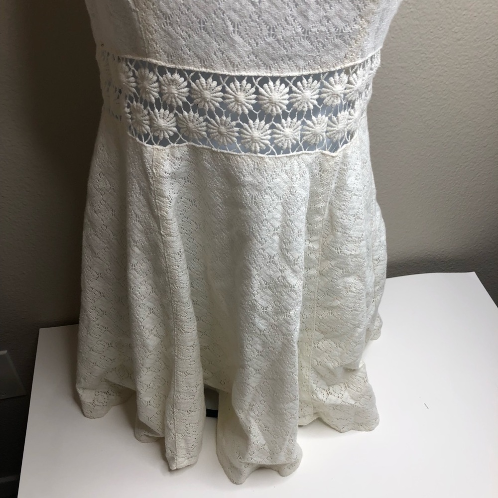 Free People Daisy Crotchet Lace Skater Dress - Picture 5 of 8